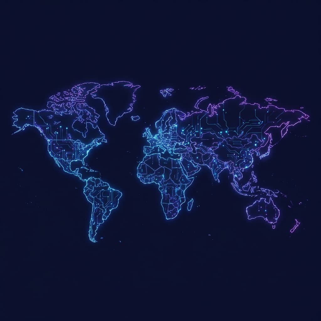 OctoVVPN Global Coverage Map